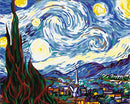 Peinture à Numéro Van Gogh Nuit Etoilée Niveau Avancé