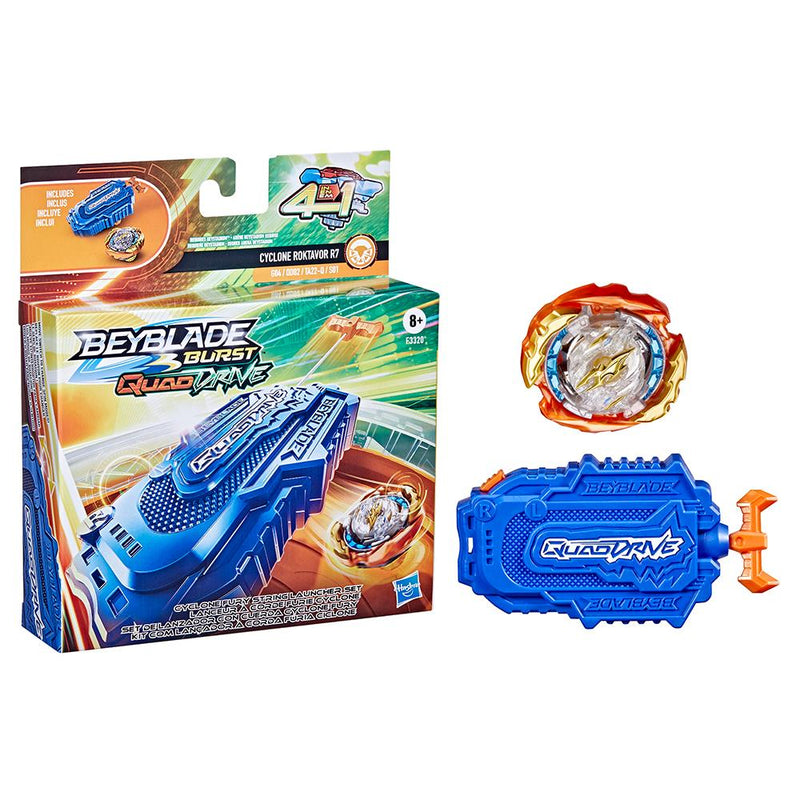 Beyblade Quad - Fury string launcher pack