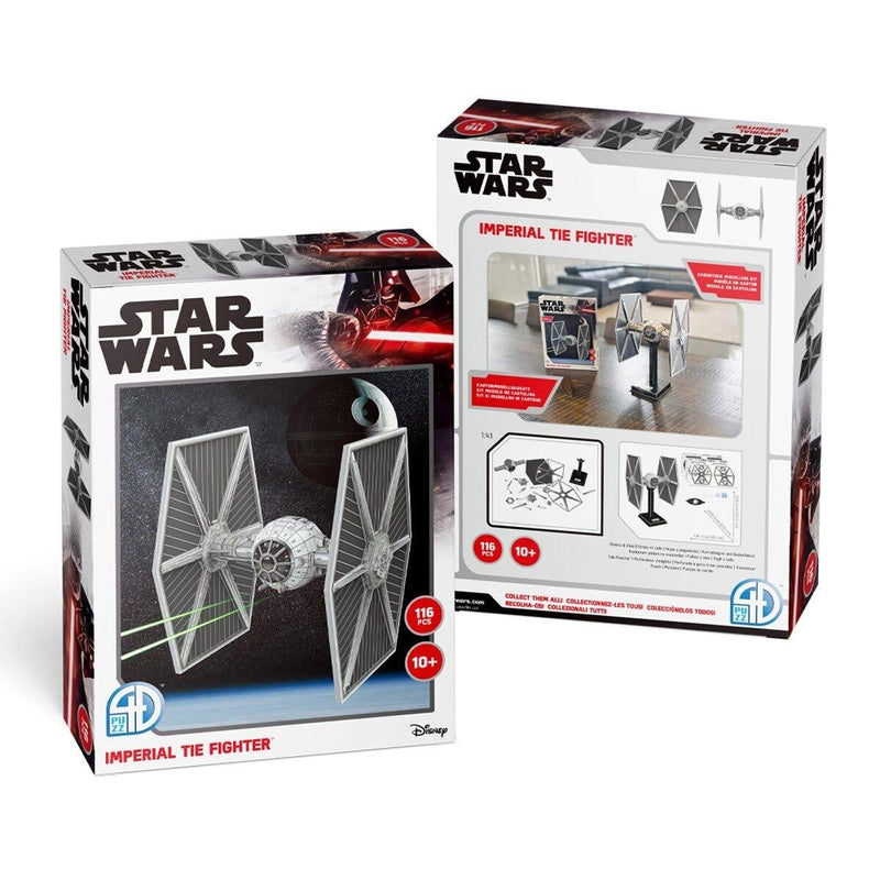 4D Puzzle: Star Wars X-Wing Tie Fighter
