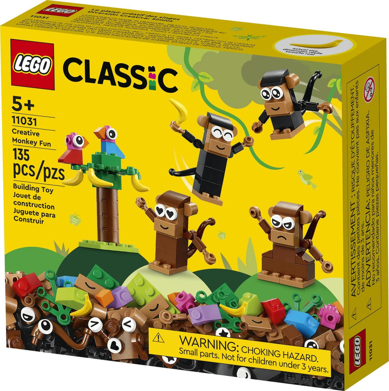 Lego Classic Le Plaisir Créatif des Singes