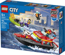 Lego City Le Bateau de Secours des Pompiers