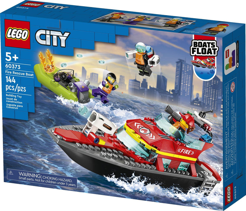 Lego City Le Bateau de Secours des Pompiers