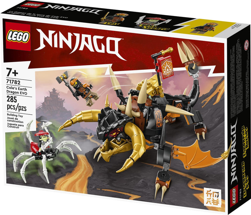 Lego Ninjago Le Dragon de la Terre de Cole EVO