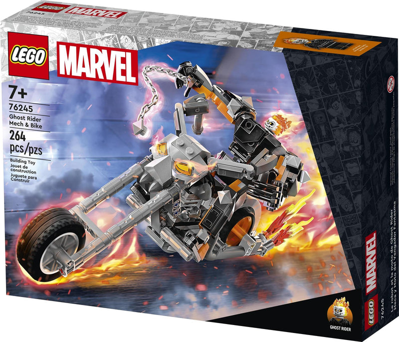 Lego Marvel Le Robot et la Moto de Ghost Rider
