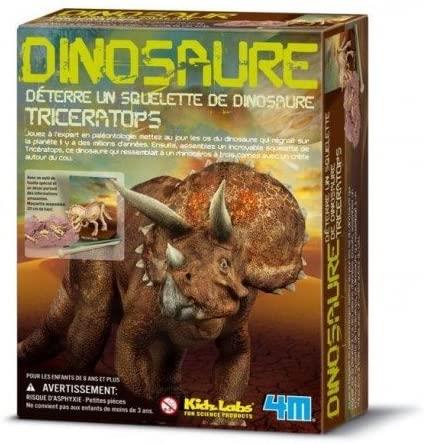Laboratoire: Déterre un squelette de Triceratops (Français)